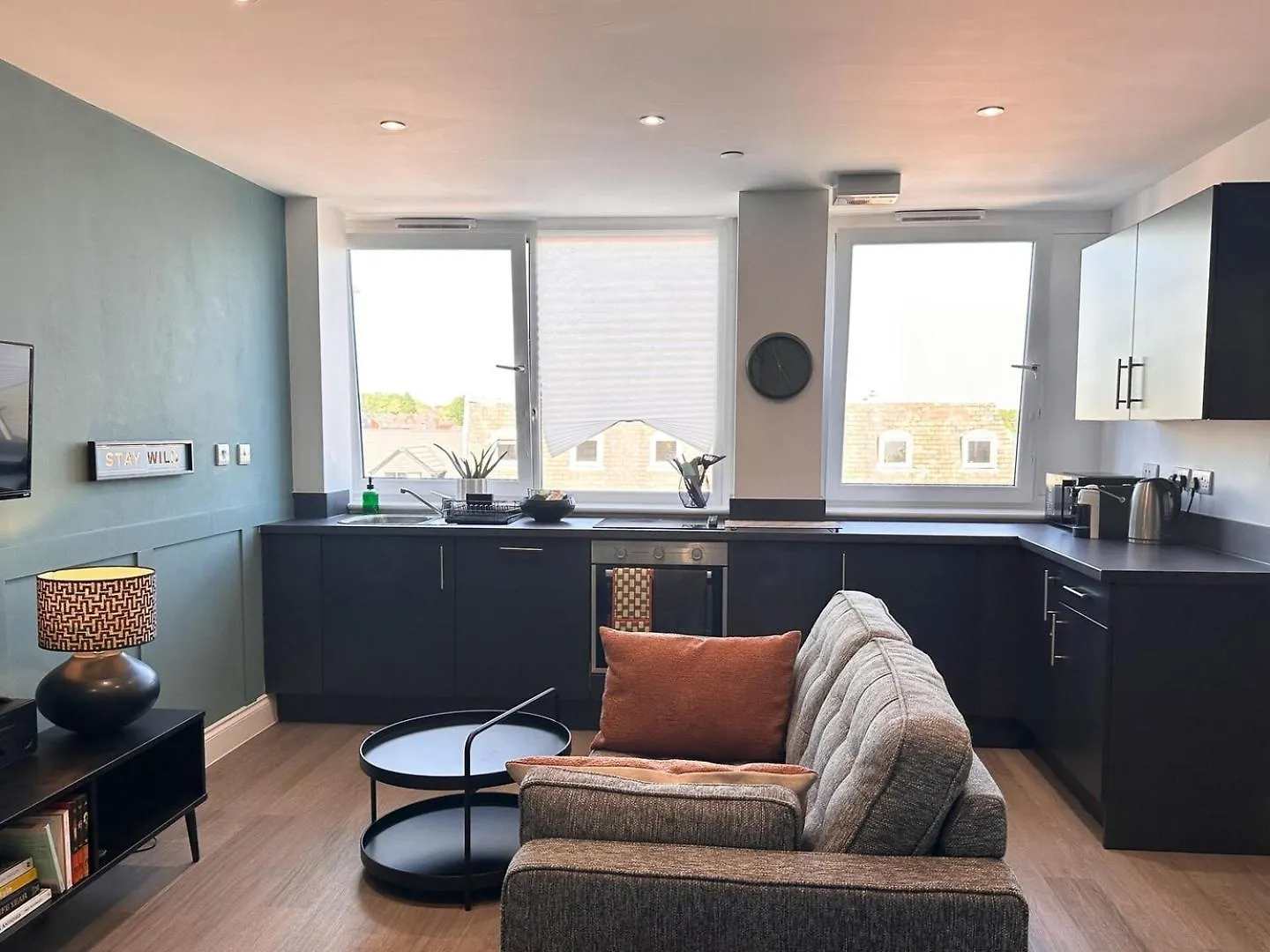 Daire Stylish 1Bd Flat, Calm, Light-Filled & Central Wakefield Birleşik Krallık